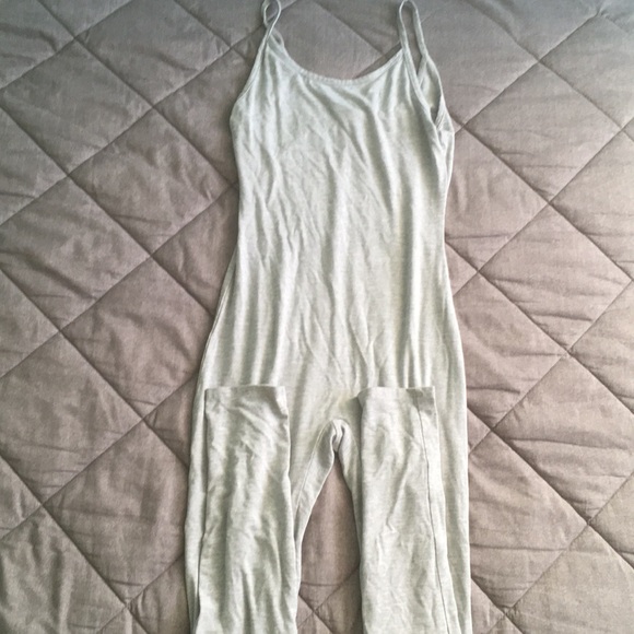 Fashion Nova Pants - Gray bodysuit